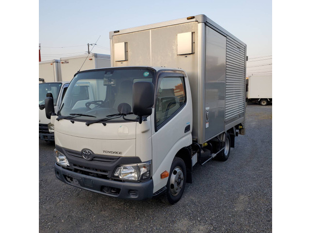 c96@ 平成29年 トヨタ トヨエース 折り畳みパワーゲート、サイドドア 後方扉観音開き ☆諸費用込☆拍卖