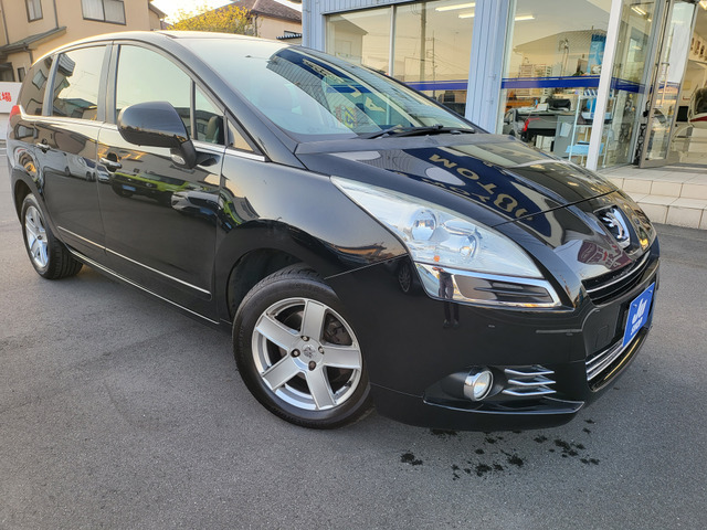 【諸費用コミ】:自社ローン完備★込で80万円★5008プレミアムH25年★実走行4万キロ台★車検2年付★ターボ★7人乗り★ETC拍卖