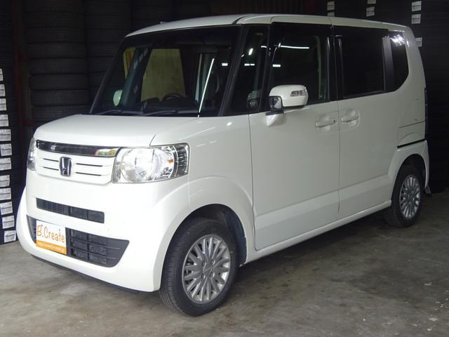 【諸費用コミ】:平成26年 ホンダ N-BOX G SSパッケージ 4WD ナビ TV B/T Bカメラ 両側電動 CTBA スマートキー ETC拍卖