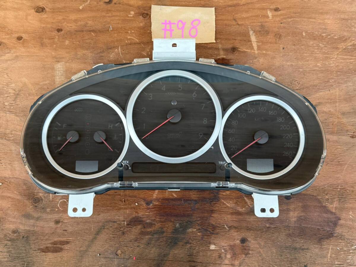 スバル インプレッサ GDB メーター(スピードメーター / タコメーター / メーターパネル) 85000FE000 #98 C3拍卖