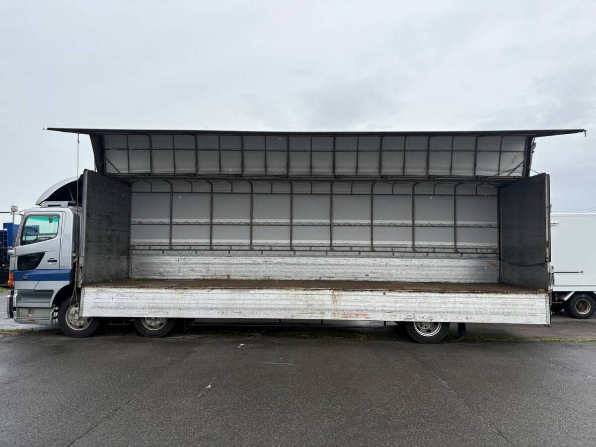 【スタート100,000円〜 】【HINO PROFIA 2005年】【引き取り限定】ウイングボディ メカ式開閉 コンテナ 大型トラック 荷台 ボディ コンテナ拍卖