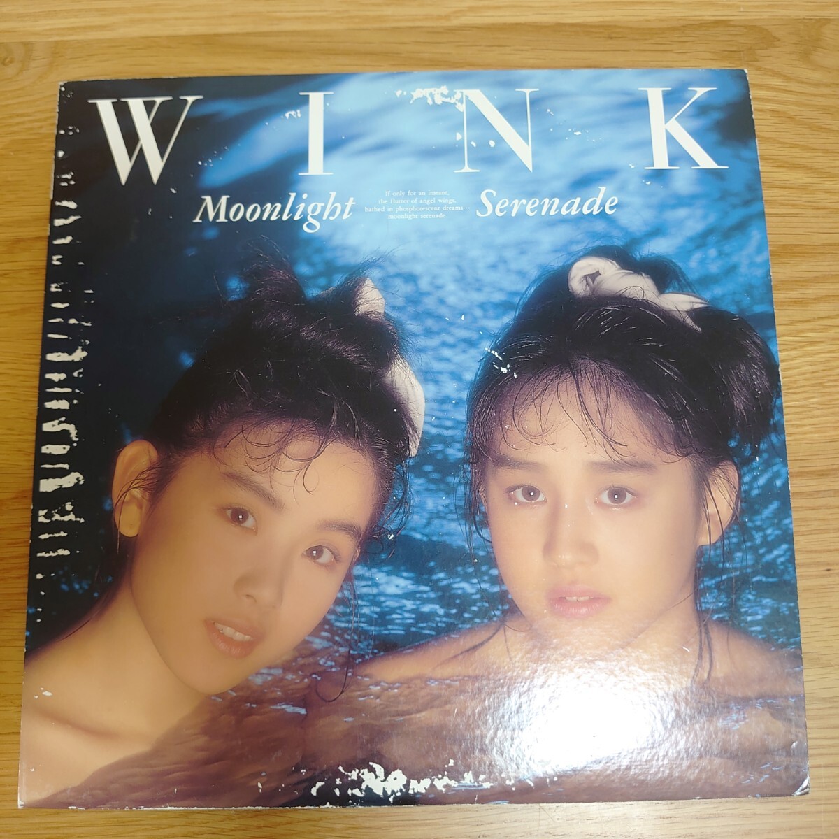 【送料無料!名盤】Wink Moonlight Serenade LP レコード ムーンライト セレナーデ ウィンク 相田翔子 鈴木早智子 WINK拍卖
