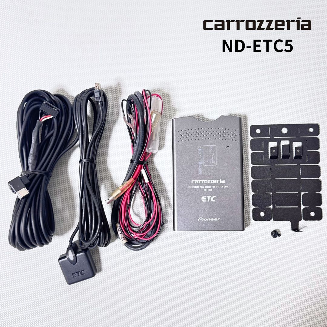 動作良好!ND-ETC5 ナビ連動ケーブル付き!カロッツェリア ETC車載器 台座付き アンテナ分離型 送料無料/即決【51010-9】拍卖