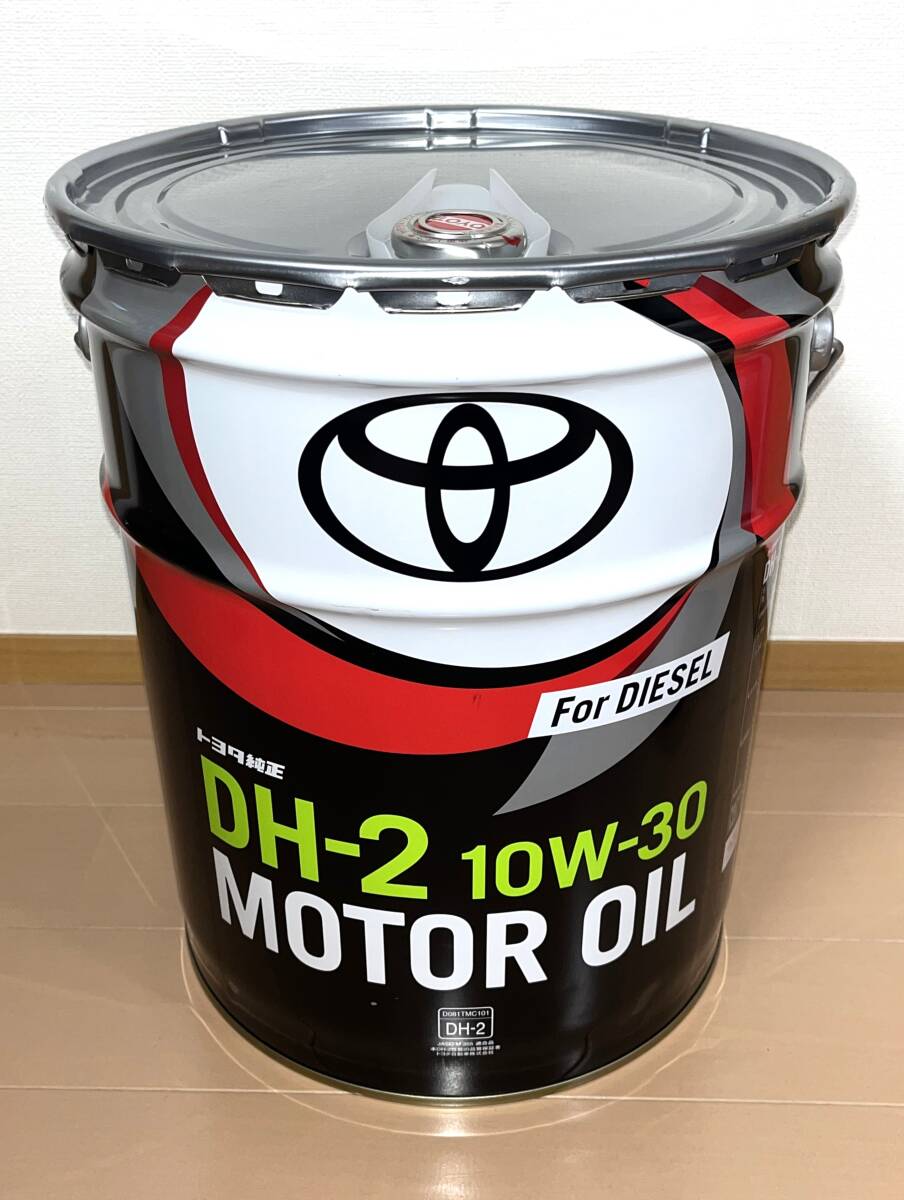 トヨタ純正 ディーゼルエンジンオイル 「トヨタ純正 MOTOR OIL DH-2 10W-30」 S0410-18210 20Lペール缶 日本全国送料無料拍卖