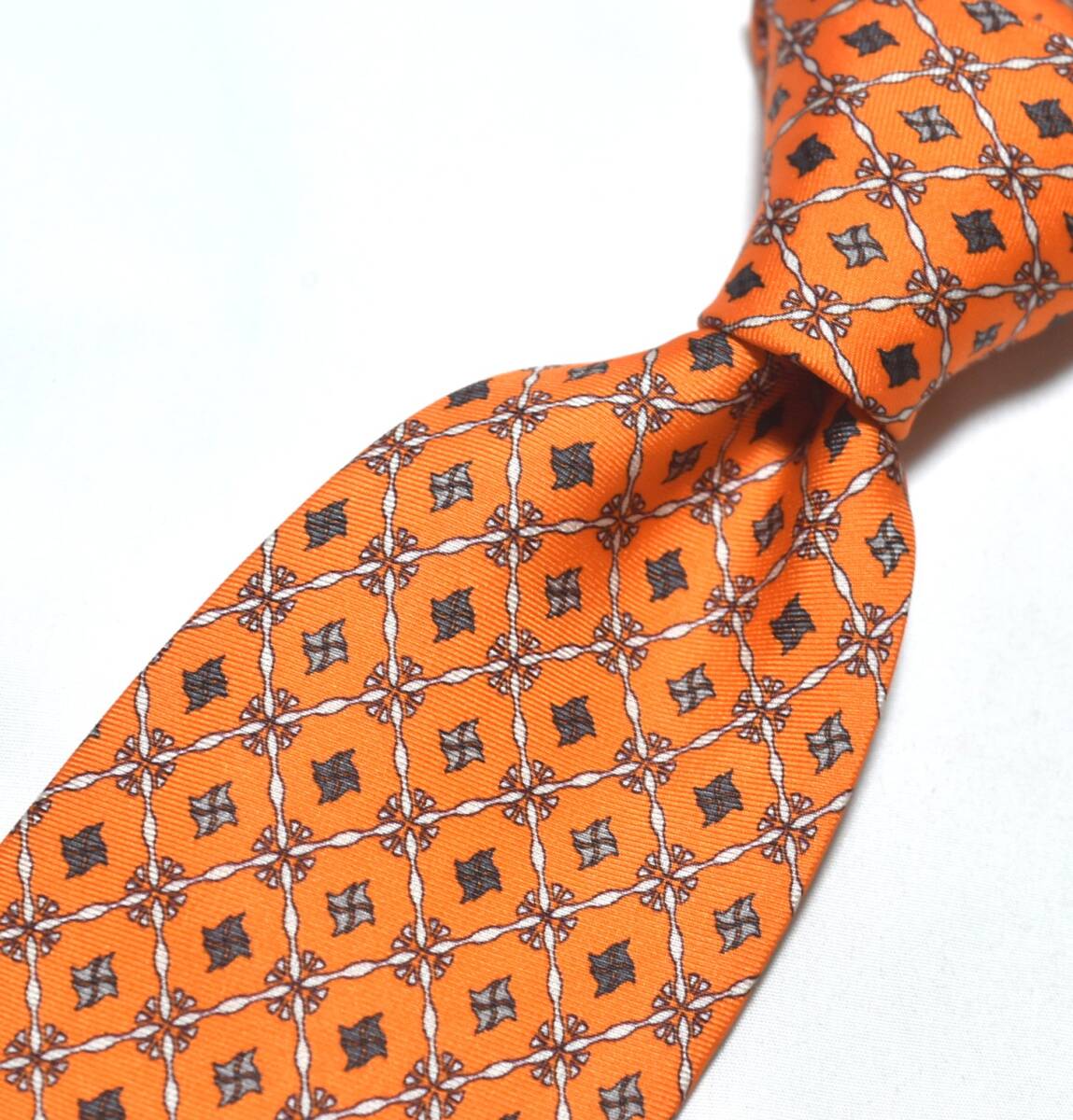 E572☆ダンヒル ネクタイ パターン柄☆3本以上送料無料☆拍卖