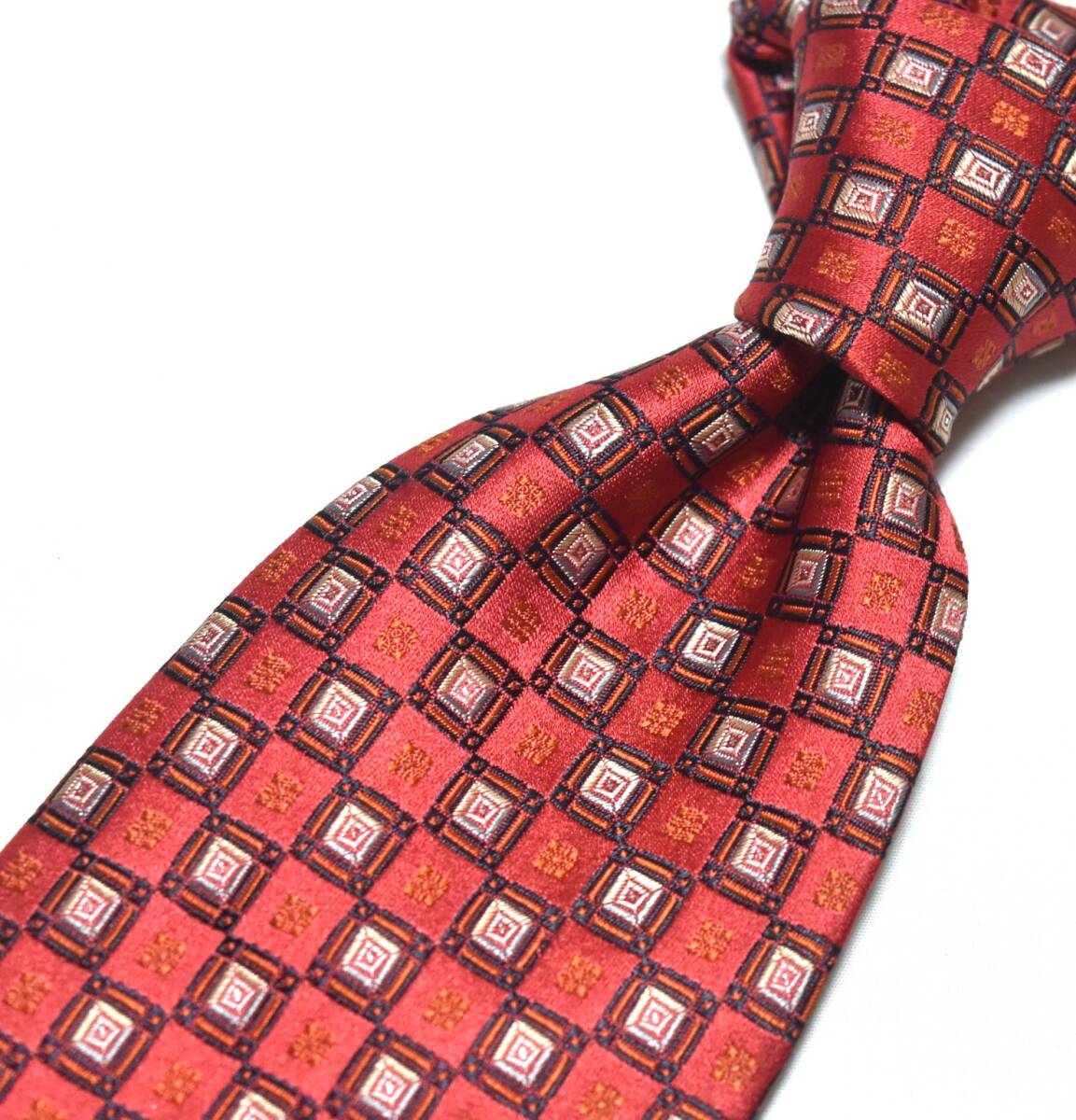 E591☆ピエールカルダン ネクタイ パターン柄☆3本以上送料無料☆拍卖