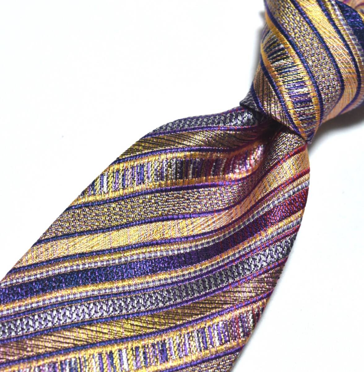 E710☆MISSONI ネクタイ パターン柄☆3本以上送料無料☆拍卖