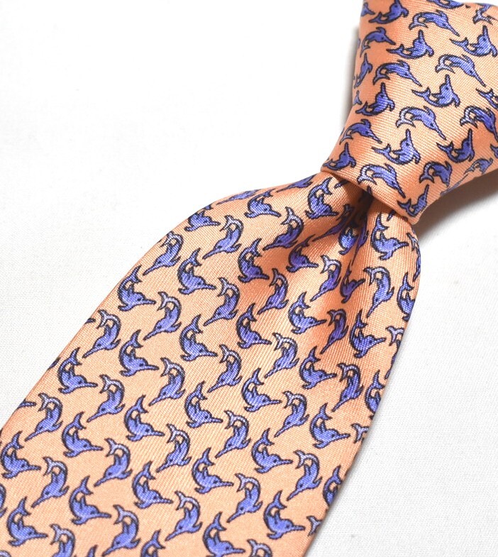 G190☆DAKS ネクタイ パターン柄☆3本以上送料無料拍卖