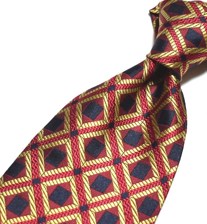 E238☆DAKS ネクタイ パターン柄☆3本以上送料無料拍卖