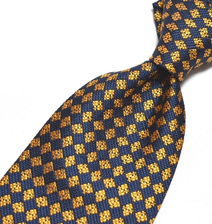 G534☆エルメルジルドゼニア ネクタイ パターン柄☆3本以上送料無料拍卖