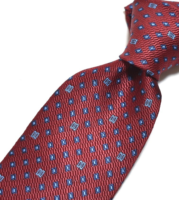 G371☆DAKS ネクタイ パターン柄☆3本以上送料無料拍卖