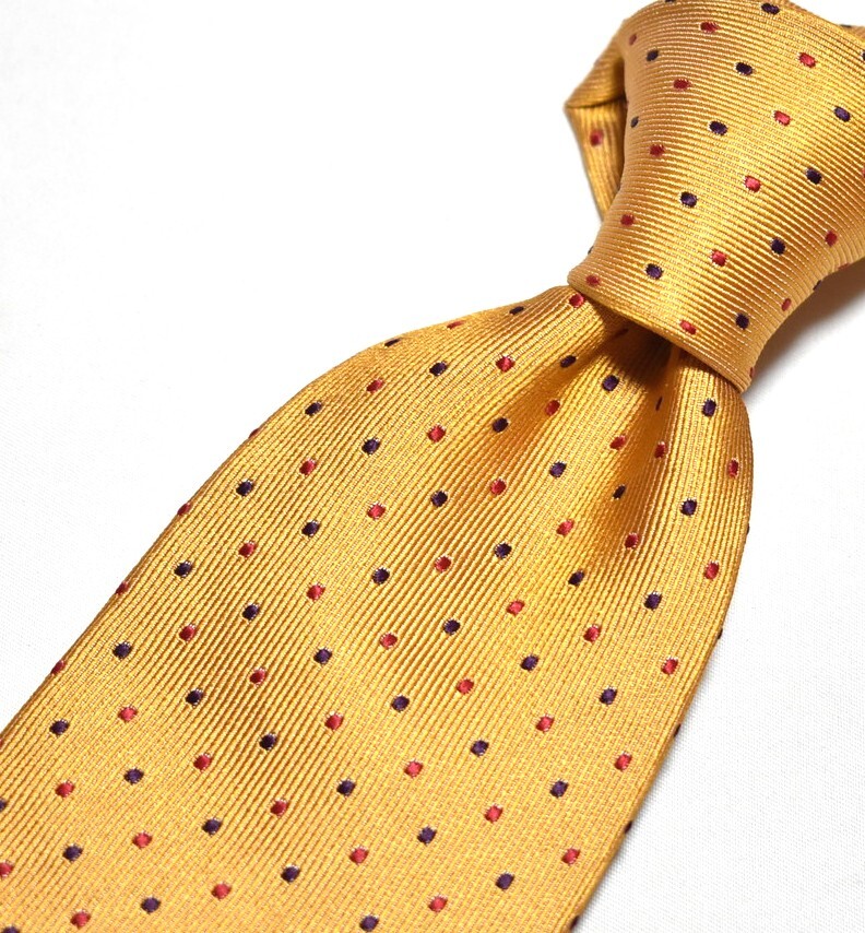 G577☆フェンディ ネクタイ ドット柄☆3本以上送料無料拍卖