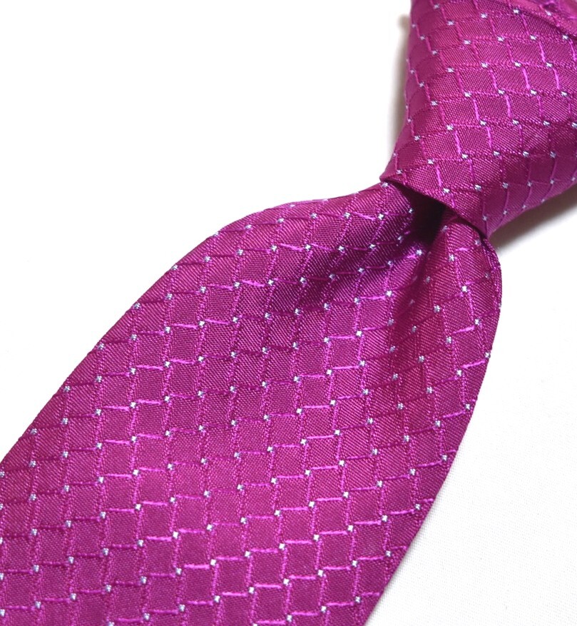 G347☆Guy Laroche ネクタイ パターン柄☆3本以上送料無料拍卖