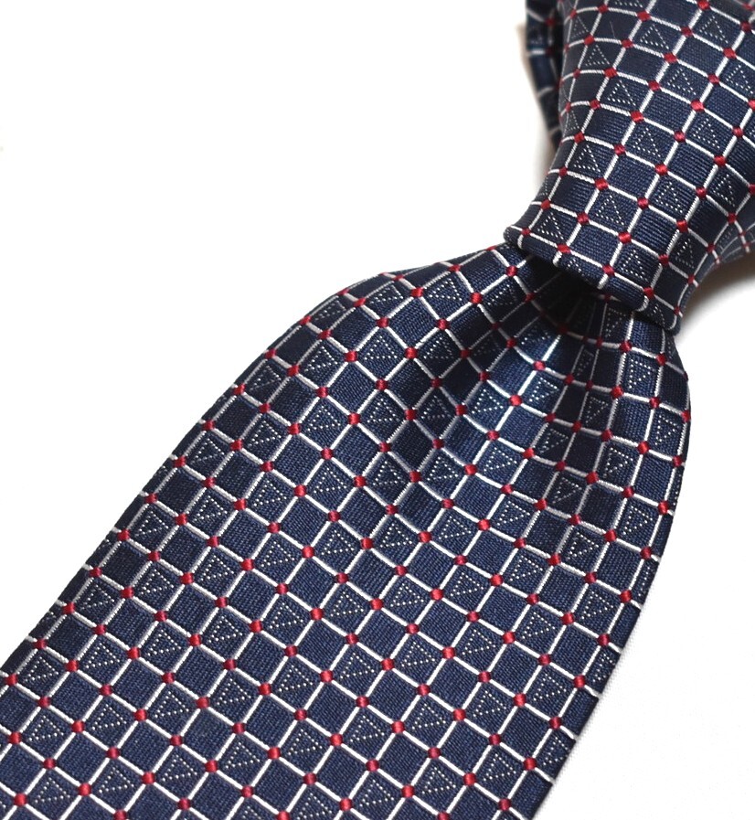 G338☆レノマ ネクタイ パターン柄☆3本以上送料無料拍卖