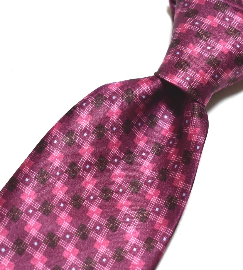 E631☆デュポン ネクタイ パターン柄☆3本以上送料無料☆拍卖