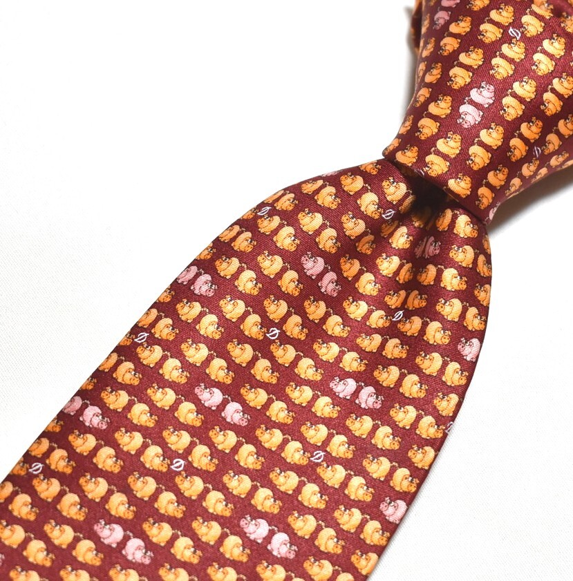 G113☆デュポン ネクタイ パターン柄☆3本以上送料無料拍卖