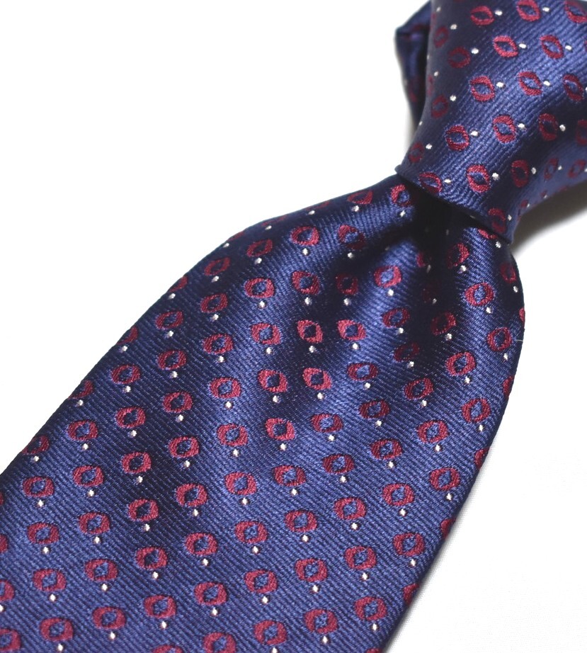 E337☆DAKS ネクタイ パターン柄☆3本以上送料無料☆拍卖