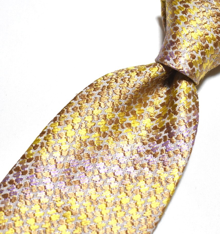 E930☆MISSONI ネクタイ パターン柄☆3本以上送料無料☆拍卖