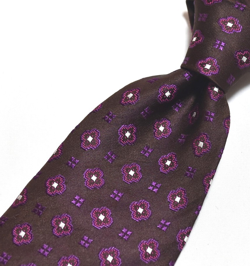 G009☆DAKS ネクタイ パターン柄☆3本以上送料無料拍卖