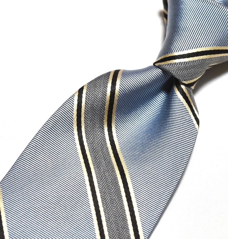 E923☆トミーヒルフィガー ネクタイ ストライプ柄☆3本以上送料無料☆拍卖