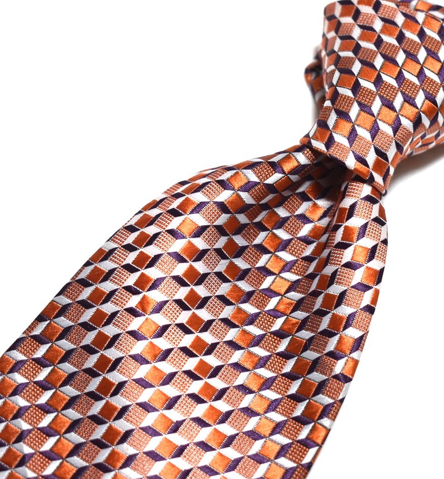 E510☆バレンチノ ネクタイ パターン柄☆3本以上送料無料☆拍卖