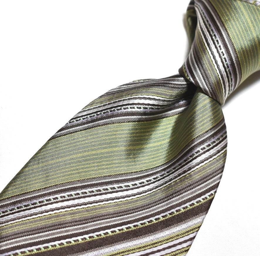 G092☆アルマーニ ネクタイ ストライプ柄☆3本以上送料無料拍卖