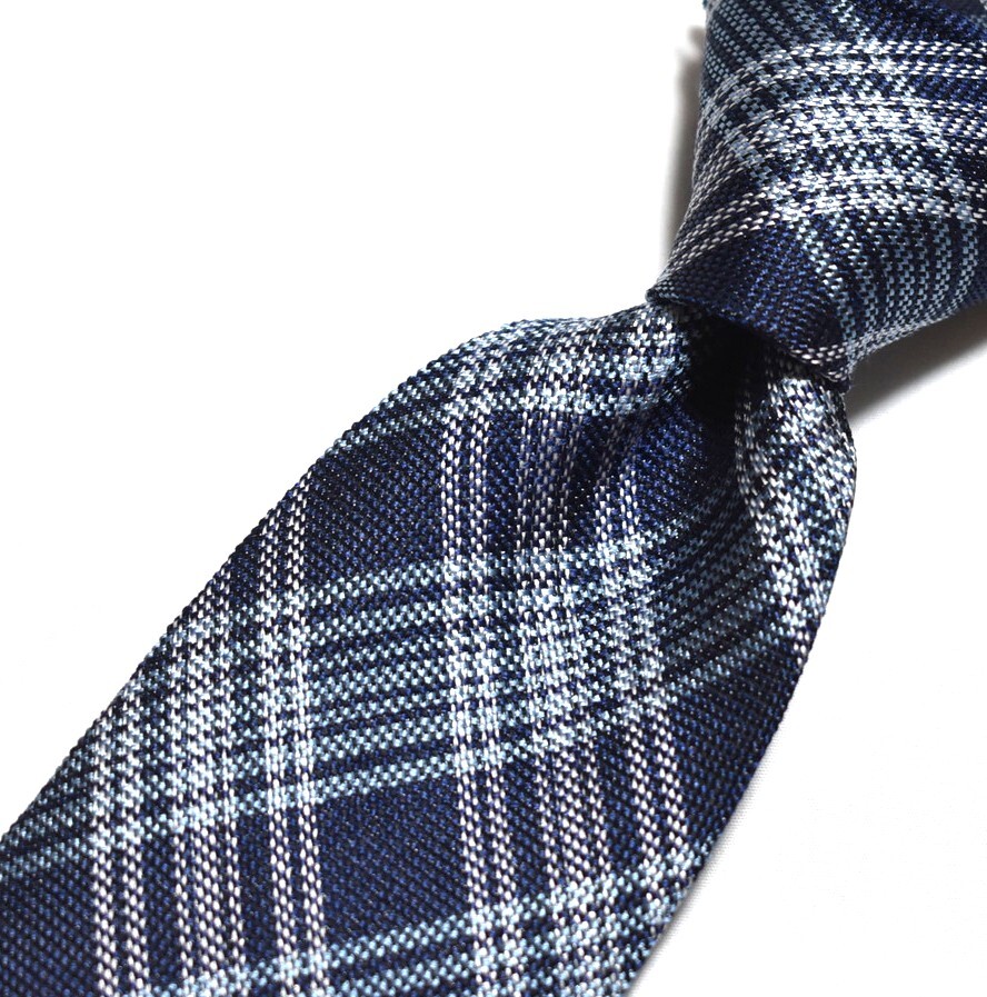 E003☆バナナリパブリック ネクタイ チェック柄☆3本以上送料無料拍卖