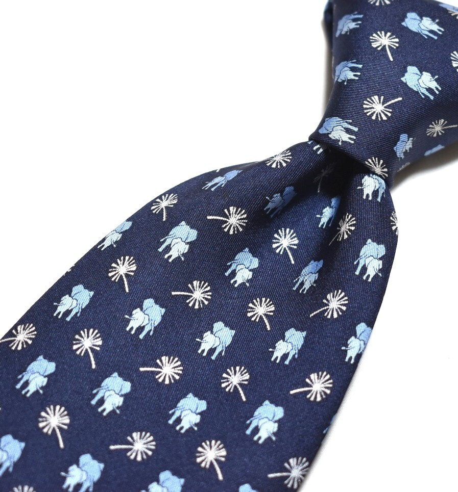 E286☆ハンティングワールド ネクタイ パターン柄☆3本以上送料無料拍卖