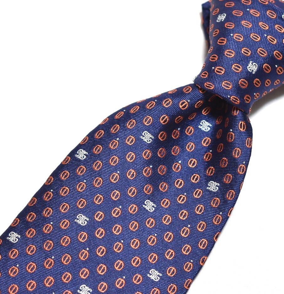 G524☆DAKS ネクタイ パターン柄☆3本以上送料無料拍卖