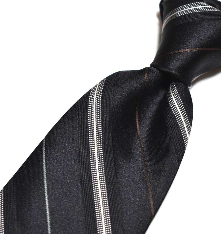 E981☆DKNY ネクタイ ストライプ柄☆3本以上送料無料☆拍卖