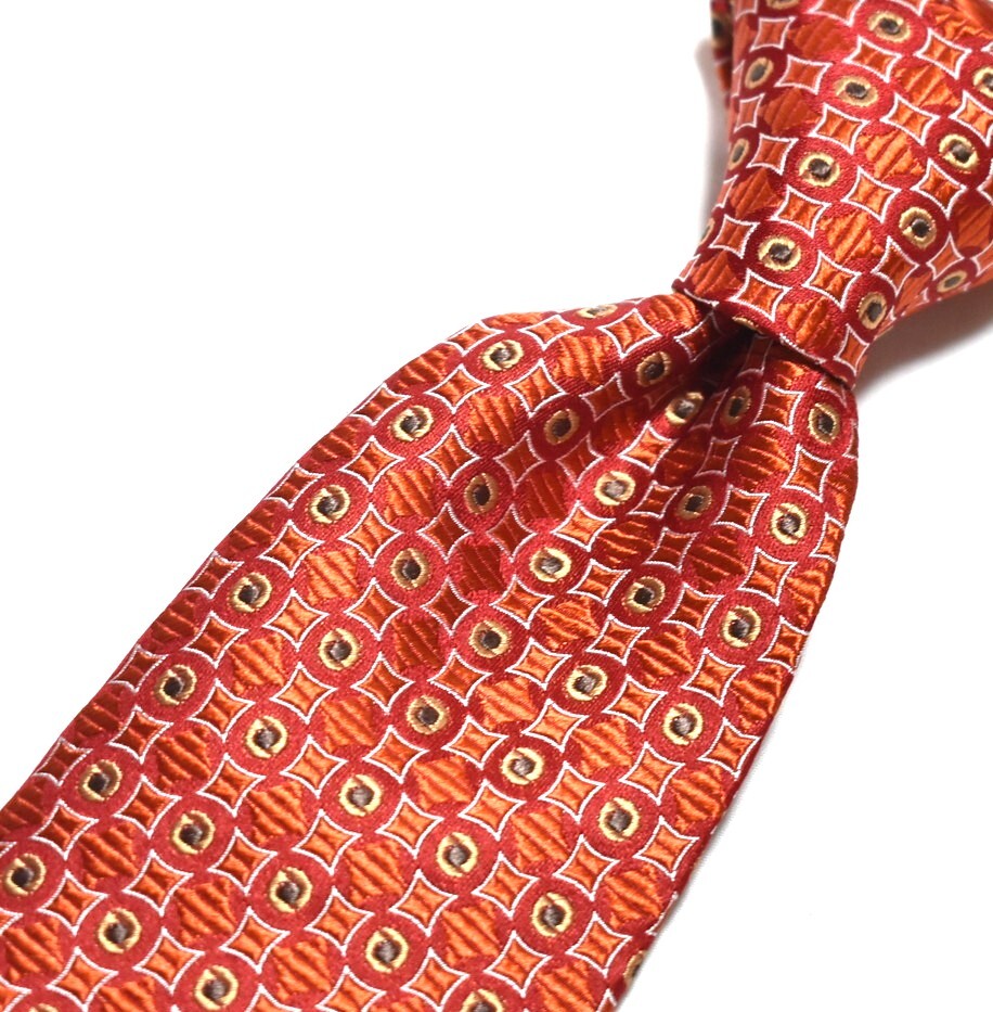 E235☆DAKS ネクタイ パターン柄☆3本以上送料無料拍卖