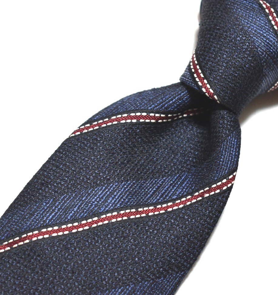 E227☆デュポン ネクタイ ストライプ柄☆3本以上送料無料拍卖