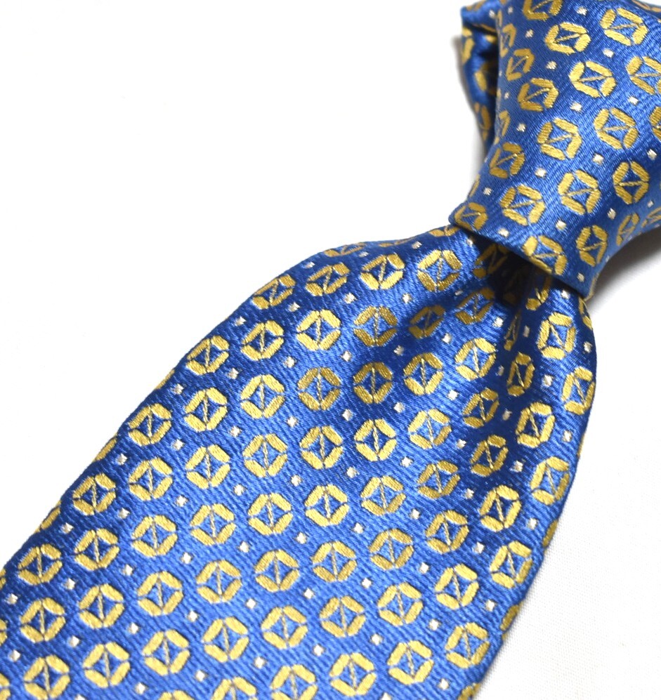 G474☆DAKS ネクタイ パターン柄☆3本以上送料無料拍卖