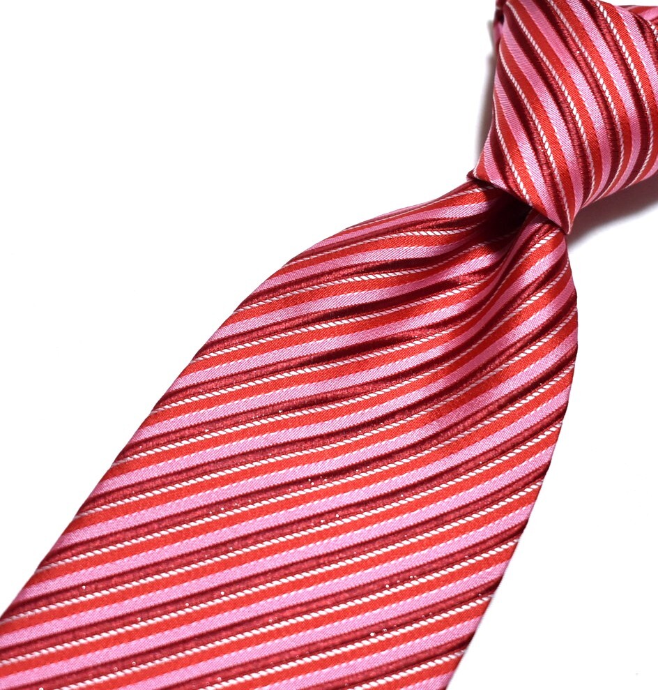 E006☆アルマーニ ネクタイ ストライプ柄☆3本以上送料無料拍卖