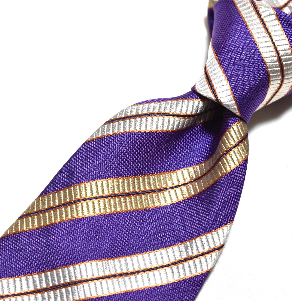 E263☆Andtews Ties ネクタイ ストライプ柄☆3本以上送料無料拍卖