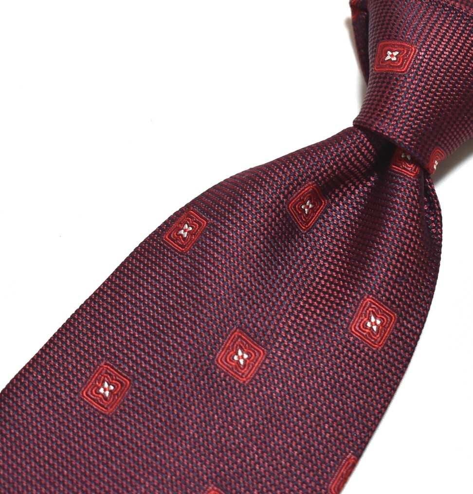 G224☆DAKS ネクタイ パターン柄☆3本以上送料無料拍卖