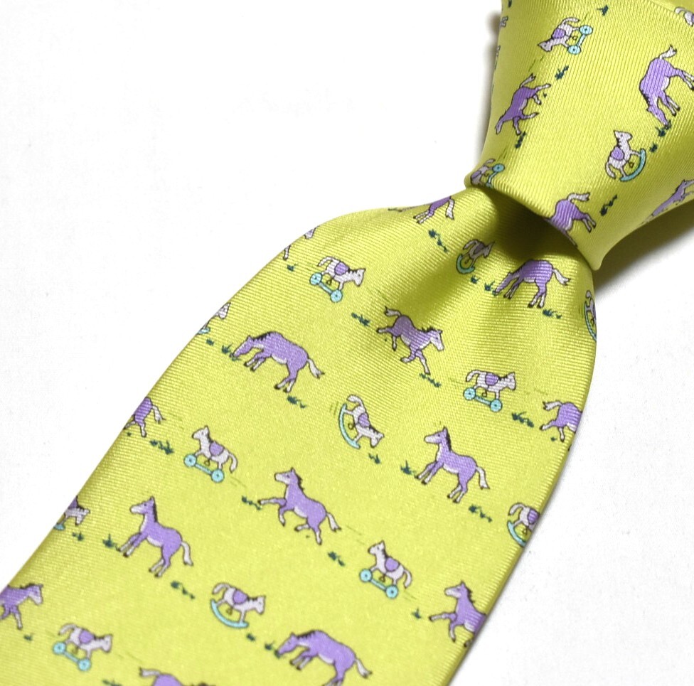 E077☆ダンヒル ネクタイ パターン柄☆3本以上送料無料拍卖