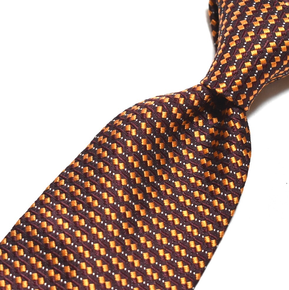 E234☆DAKS ネクタイ パターン柄☆3本以上送料無料拍卖