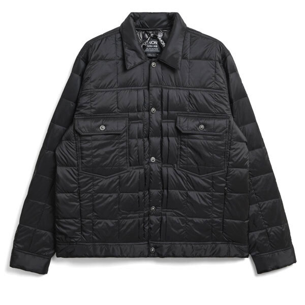 <Mサイズ><BLACK>TAION ミリタリー タイオン インナーダウン ベーシック Gジャン ダウンジャケット TAION-109GJ拍卖