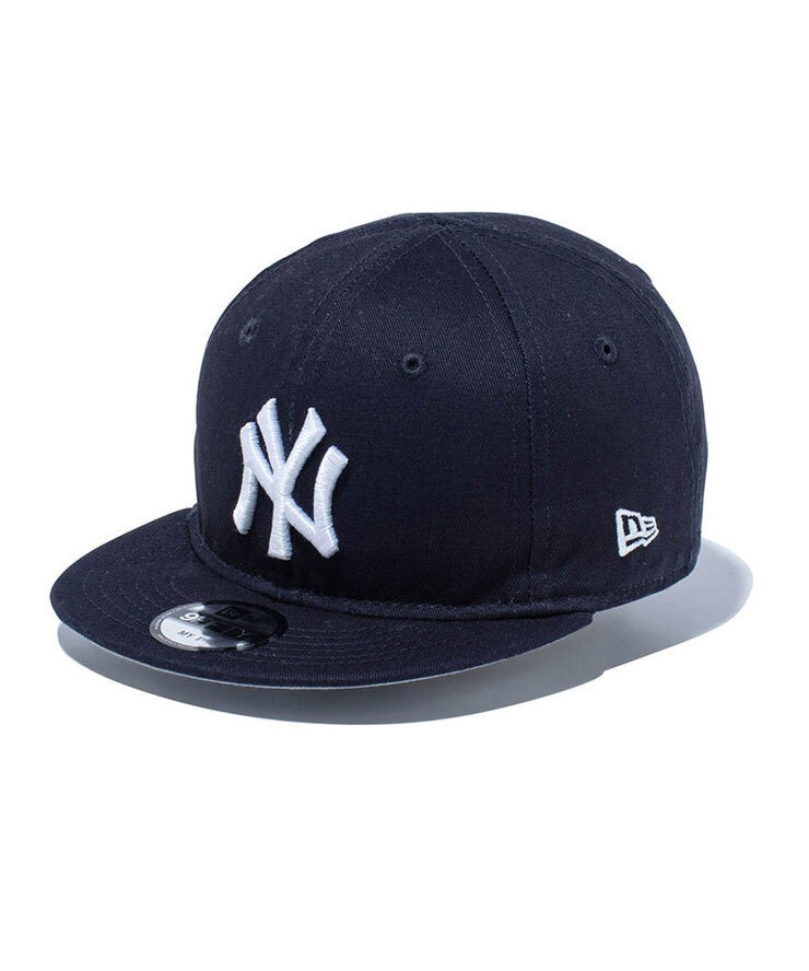 <48.3-50.1cm><ネイビー×ホワイト>NEW ERA ニューエラ キッズ My 1st 9FIFTY ニューヨーク・ヤンキース 14524693 帽子 キャップ拍卖
