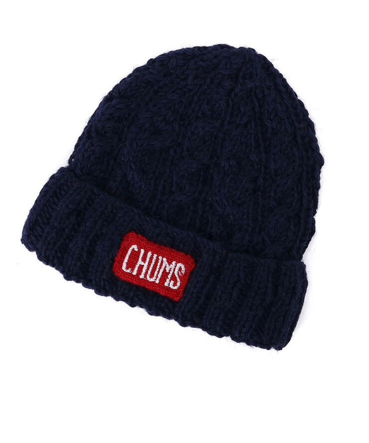 <ネイビー>CHUMS チャムス Nepal Knit Watch ネパールニットワッチ CH05-1397 ニット帽 ニットキャップ メンズ レディース 帽子拍卖