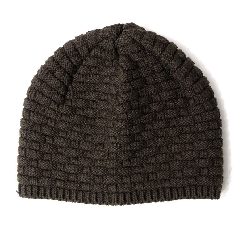 <ブロック編みブラウン>Regnuu 日本製 イスラム帽 ブロック編み メンズ 綿100% 薄手 春夏秋冬 オールシーズン イスラムワッチ拍卖