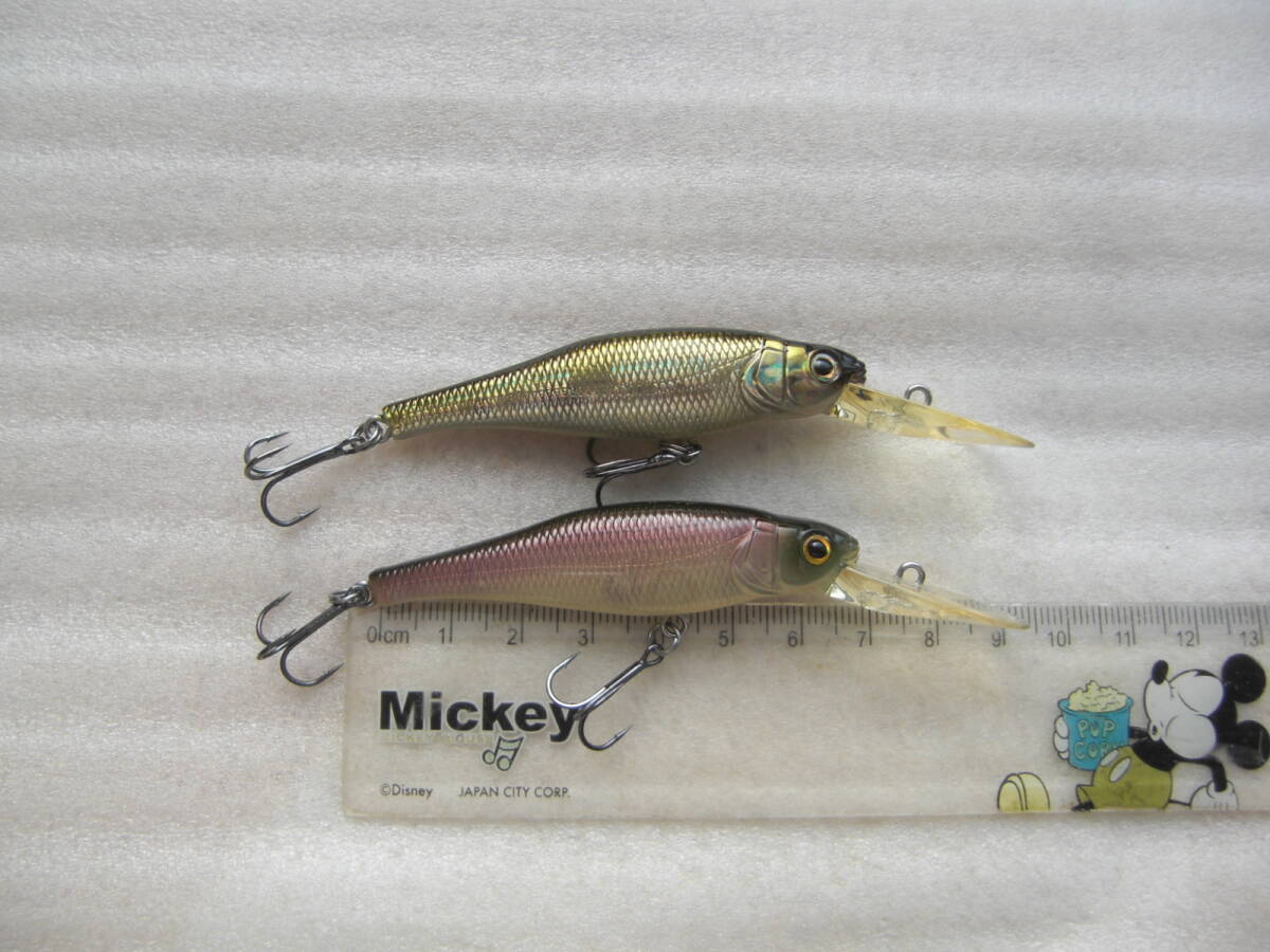 メガバス シャッド ライブX マーゲイ 1998 美品2個セット拍卖