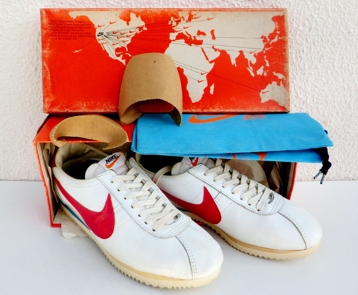 nike ナイキ レザーコルテッツ DX 1970年代 デッドストック ヴィンテージ 日本製 Forrest Gump Cortez 筆記 ビンテージ拍卖