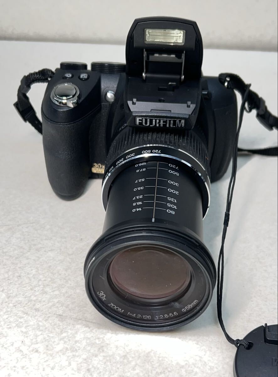 A246★ FUJIFILM デジタルカメラ FinePix HS10 ブラック 富士フィルム ネオ一眼レフスタイル コンパクトデジタルカメラ 通電確認済拍卖