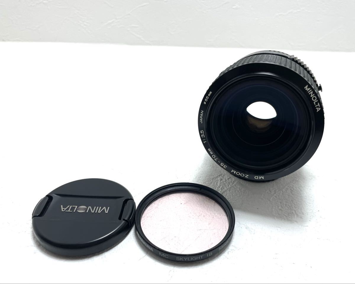 MINOLTA ミノルタ MD ZOOM MACRO 35-70mm f3.5 単焦点レンズ拍卖