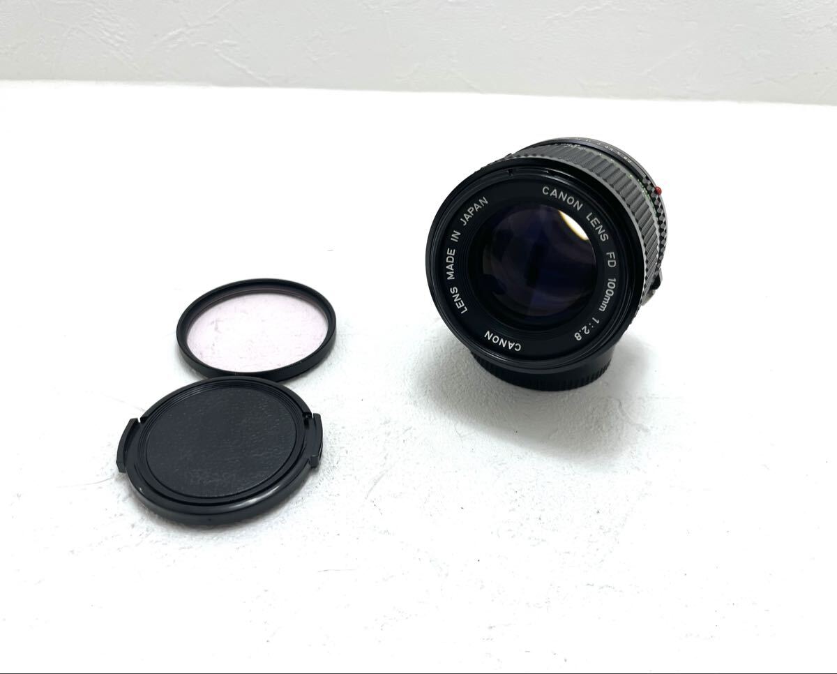 Canon キャノン New FD 100mm f2.8 MF オールドレンズ #14拍卖