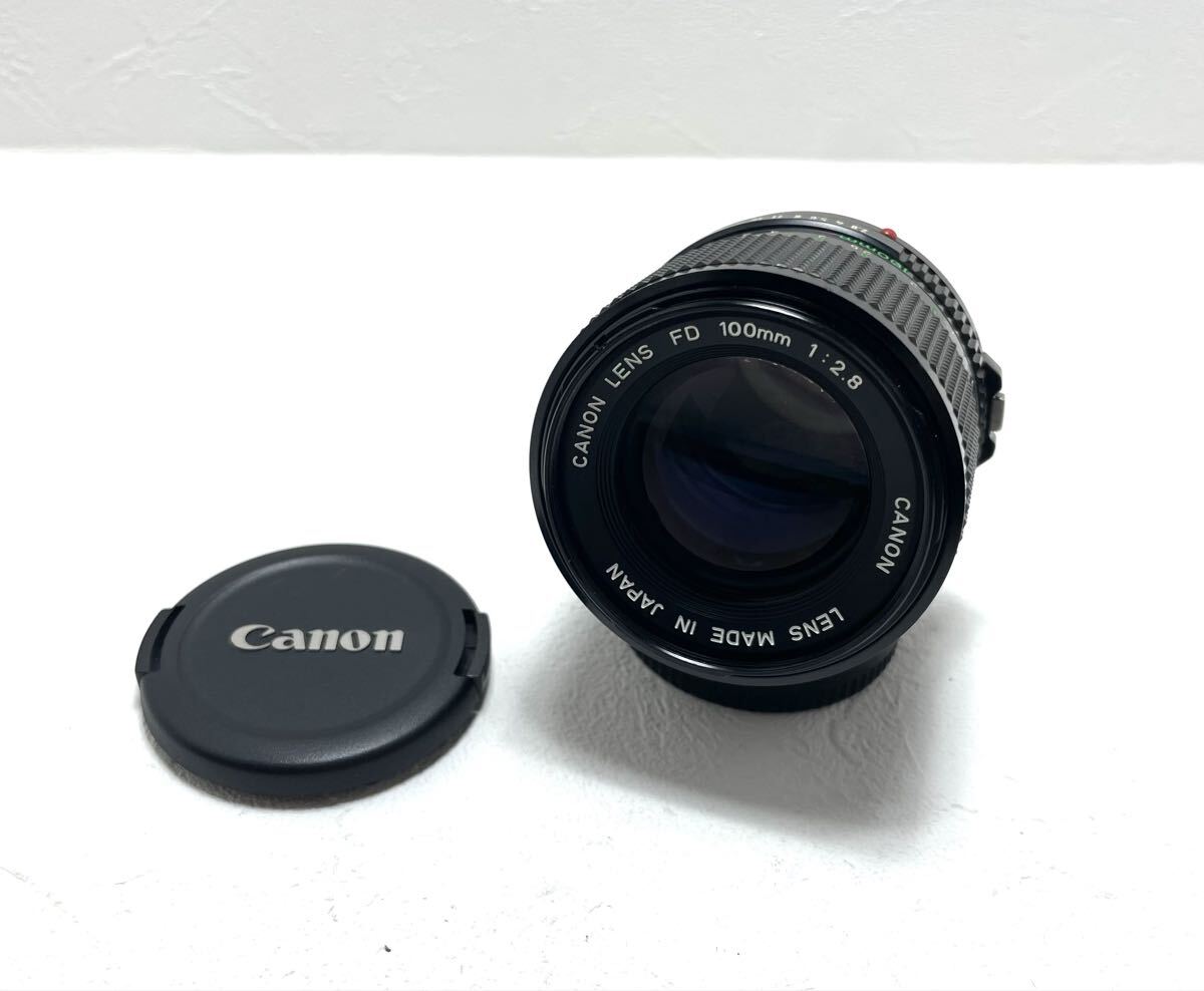 CANON キャノン New FD 100mm f2.8 オールドレンズ拍卖