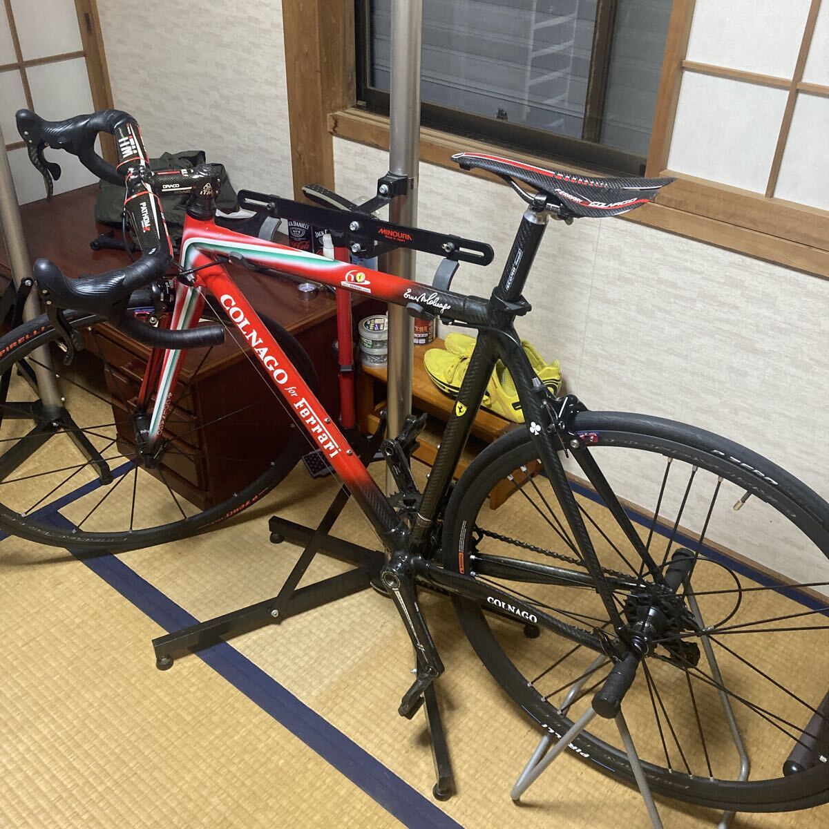 自転車 スタンド 2台用 ミノウラ 美品拍卖