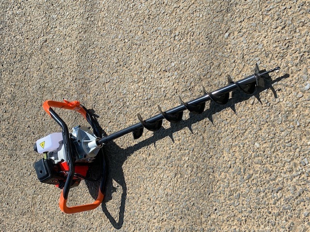 エンジンオーガー エンジン穴掘り機 本体単体 52CC 新品 拍卖